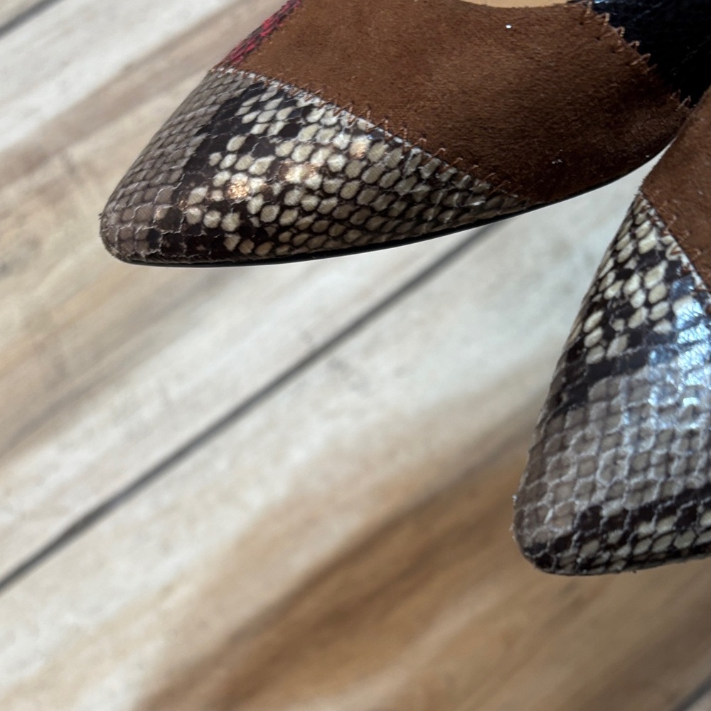 Jessica Simpson Multicolor Snakeskin Flats - Picture 10 of 12